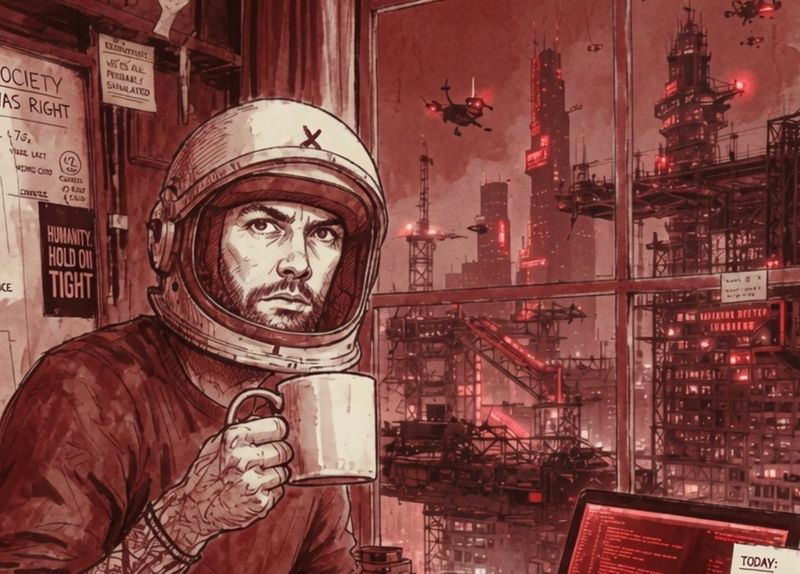 Toby Weston Author: Science Fiction, AI, and the Future That Might Still Work
