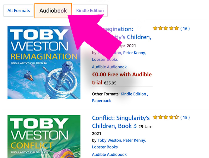 Big Audiobook News!!!