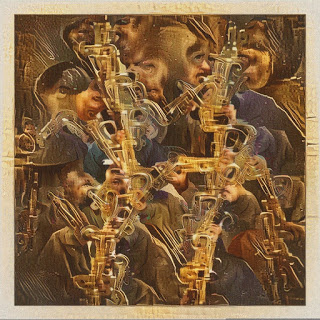 Real art from an artificial intelligence