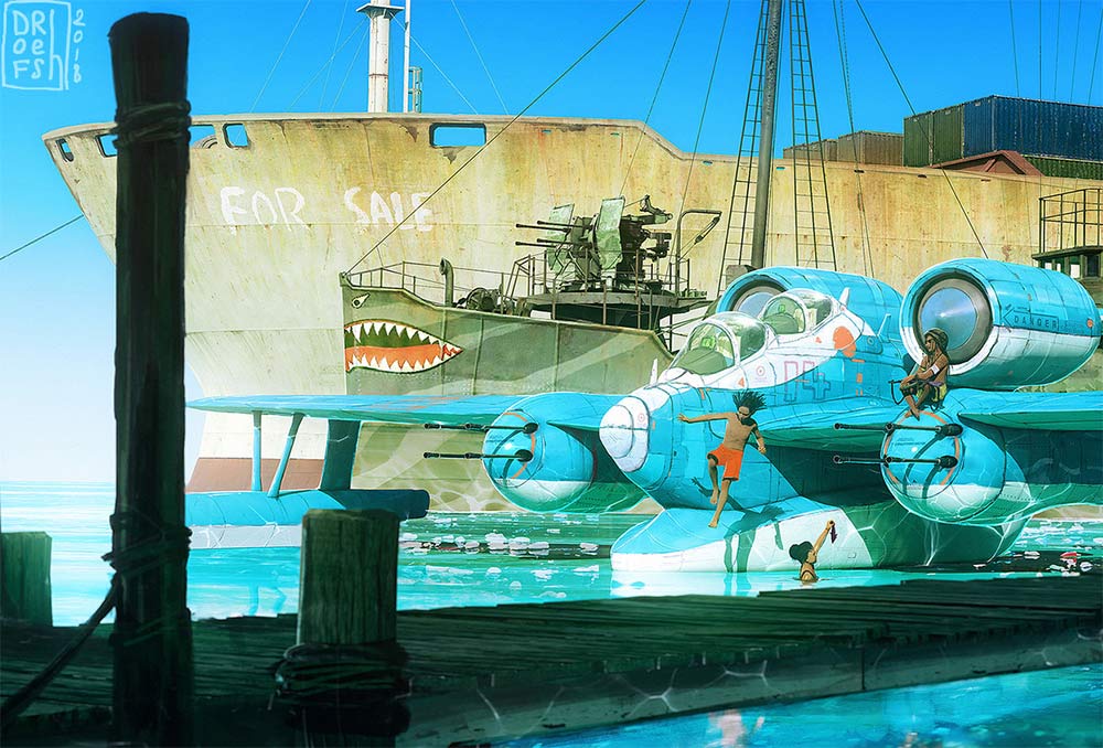 Sci-Fi Art Feature — DOFRESH