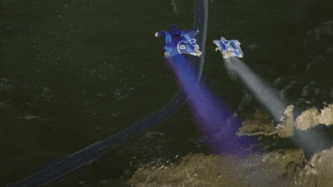 Tech from Singularity’s Children – Powered Wingsuits