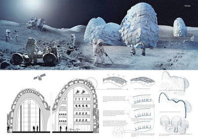 Visualizing a decent life on the moon.